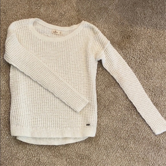 White Hollister sweater - Picture 1 of 3